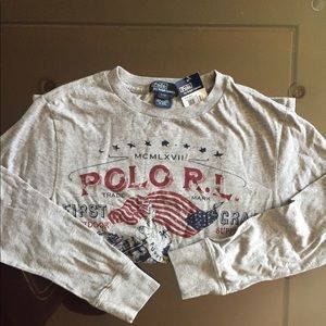 Boys long sleeve cotton T-shirt